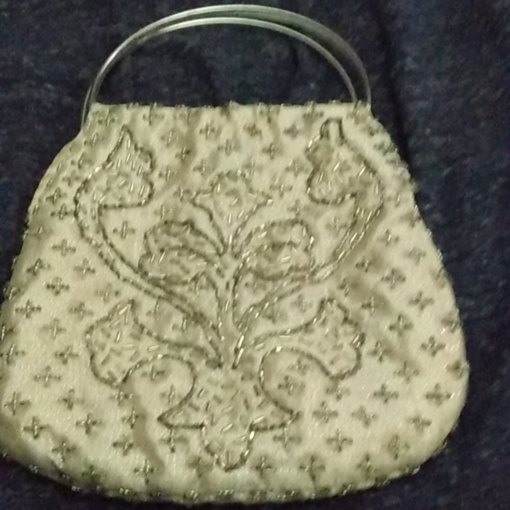 Beaded evening bag